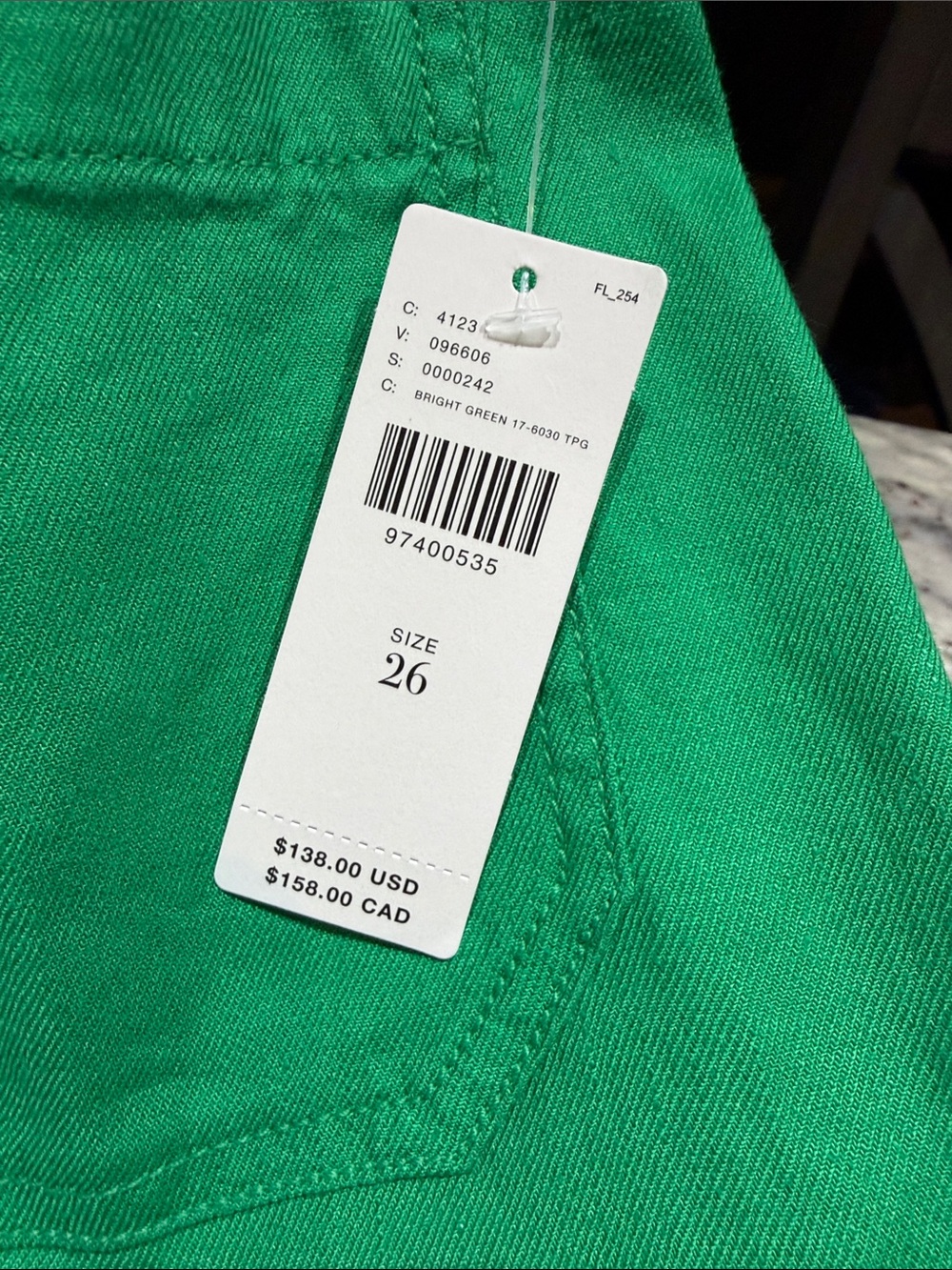 Anthropologie Maeve Colette Green Cropped Wide-Leg Pants - Picture 2 of 7